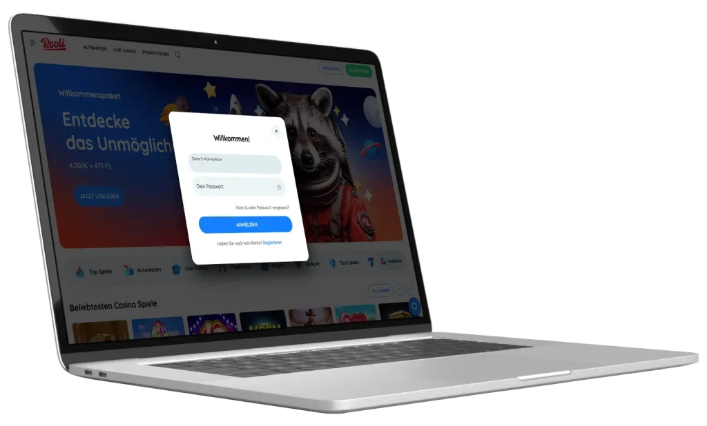 Rooli Casino Login